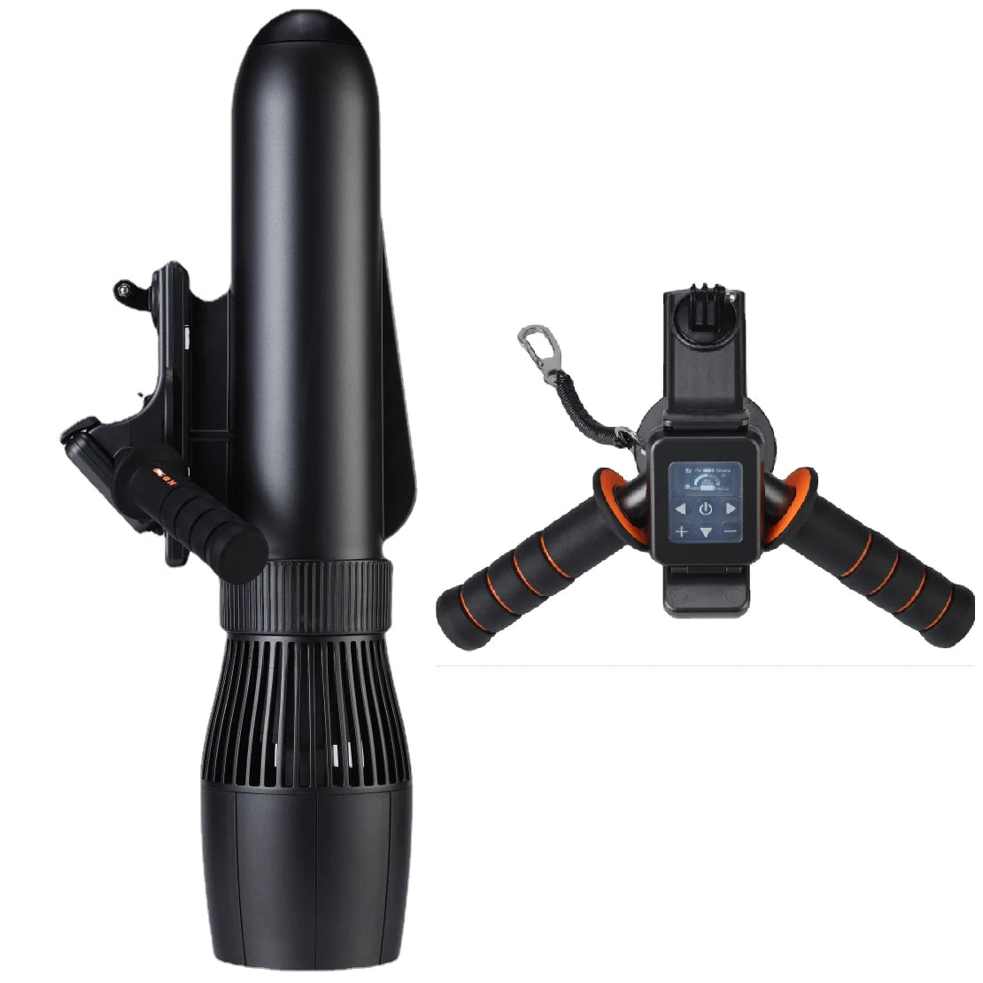 Electric Underwater Sea Scooter 500W Water Propeller SUP Motor 130Minutes Diving Equipment for Ocean Pool