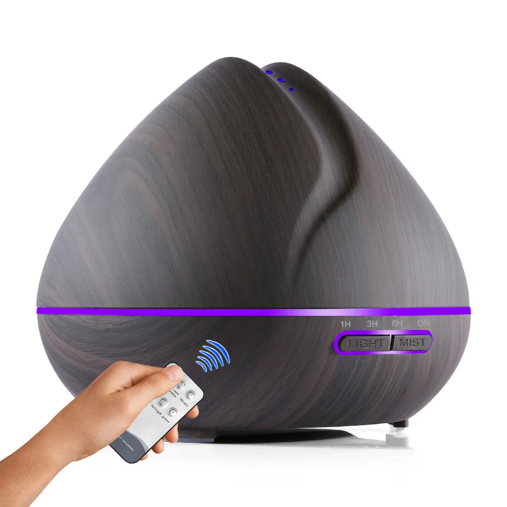 Ultrassonic Air Humidifier 550ml Essential Oil Aroma Diffuser