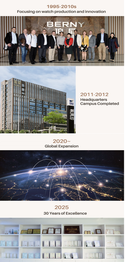 BERNY Chronograph Watches for Men Aviation Pilot - 2845M