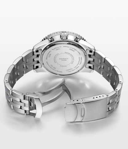 BERNY Chronograph Watches for Men Aviation Pilot - 2845M