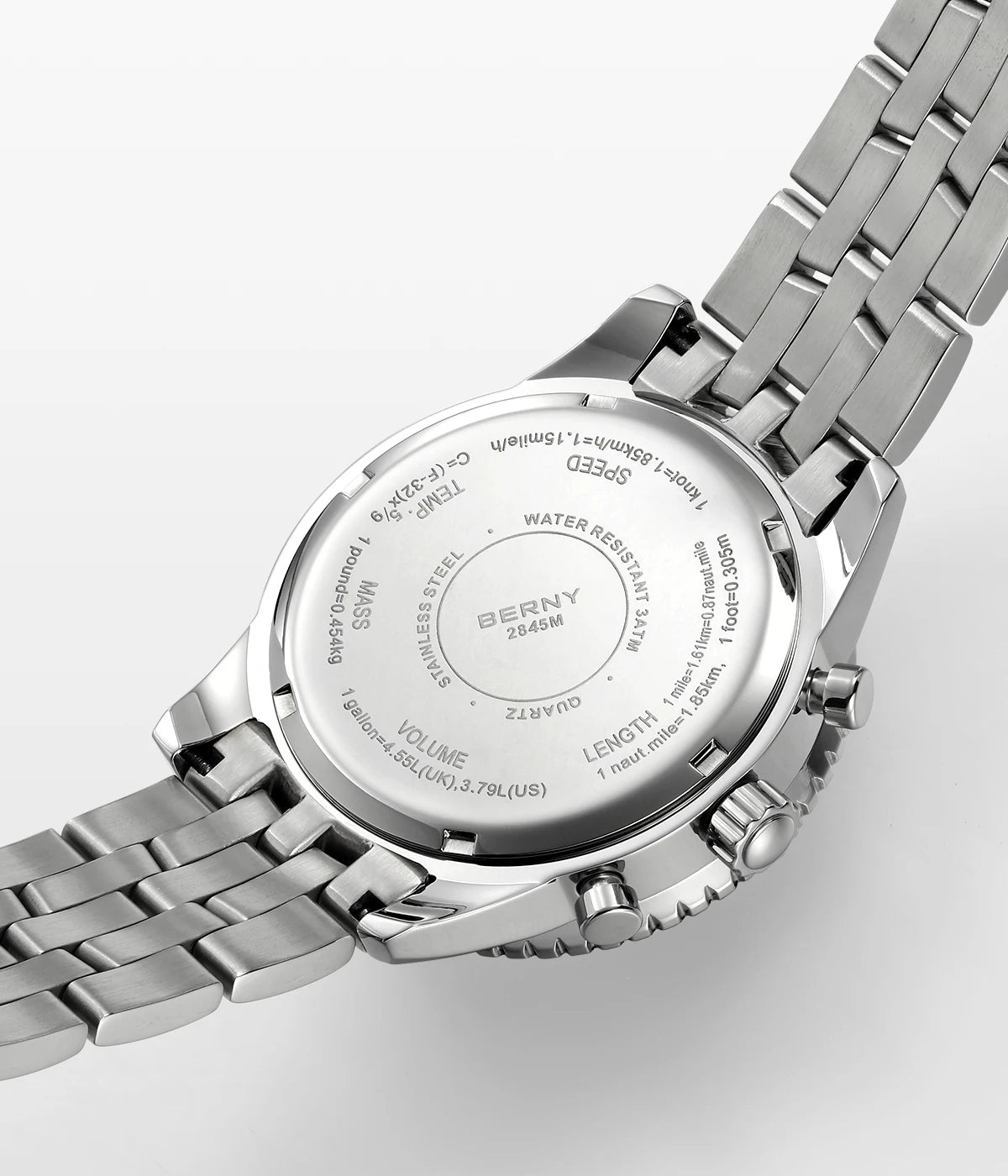 BERNY Chronograph Watches for Men Aviation Pilot - 2845M