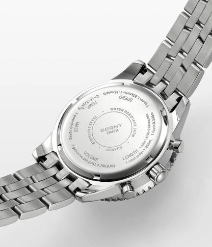 BERNY Chronograph Watches for Men Aviation Pilot - 2845M